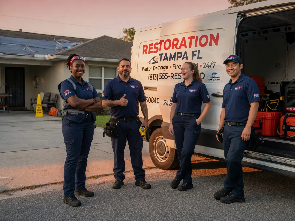 Water Damage Restoration company in Tioga, TX