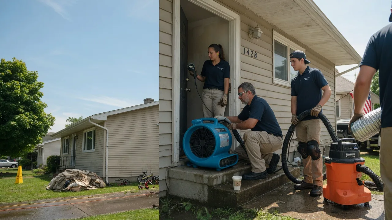 Water Damage Restoration in Tioga, TX near me